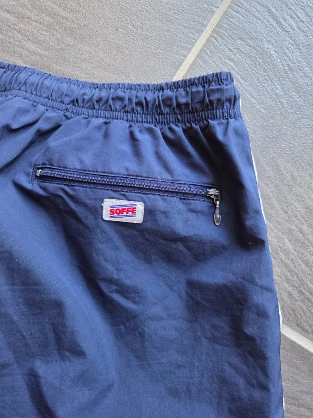 Soffe USAF Navy Blue White Track Pant Athletic PT Gear - XL